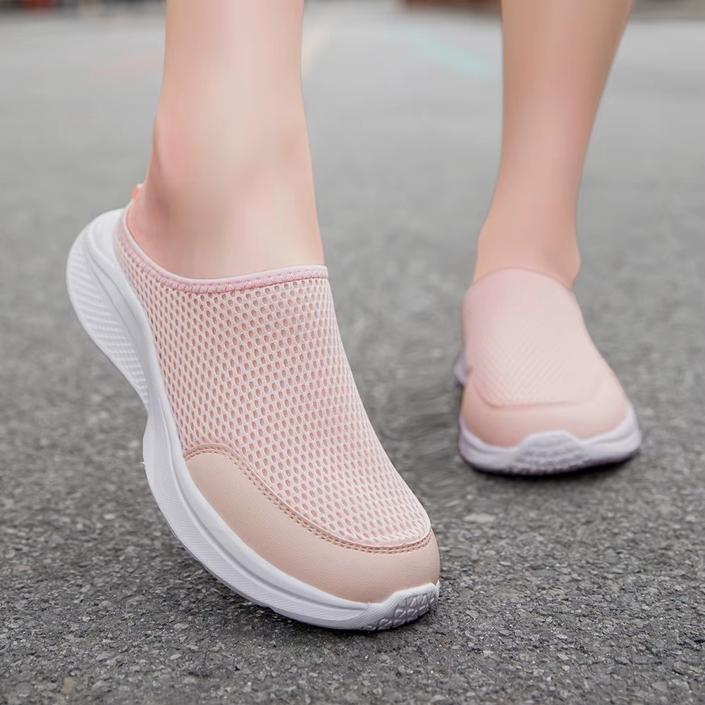 Tênis Feminino Slip On Leve em Malha Respirável  | FlexStep