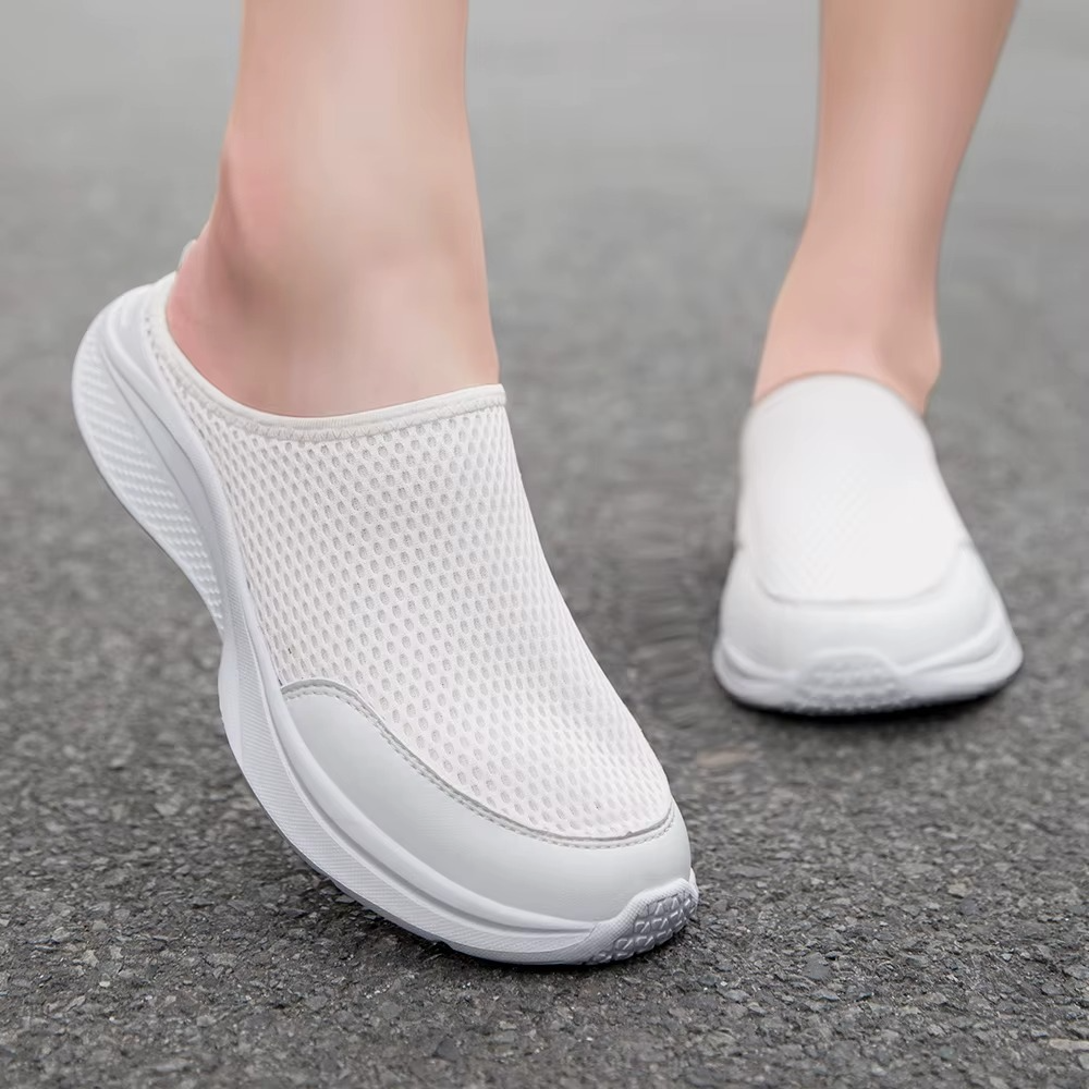 Tênis Feminino Slip On Leve em Malha Respirável  | FlexStep