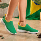 Tênis Meia Feminino Slip On Confortável e Flexível - Compre 1 e Leve 2