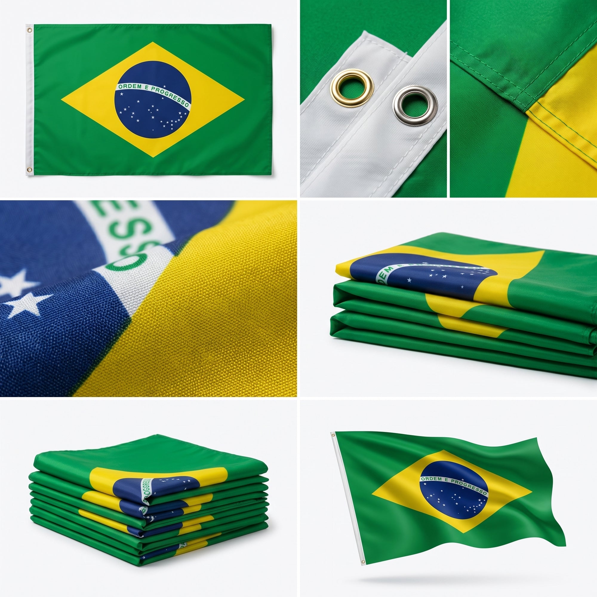 Bandeira Oficial Brasil — Copa 2026