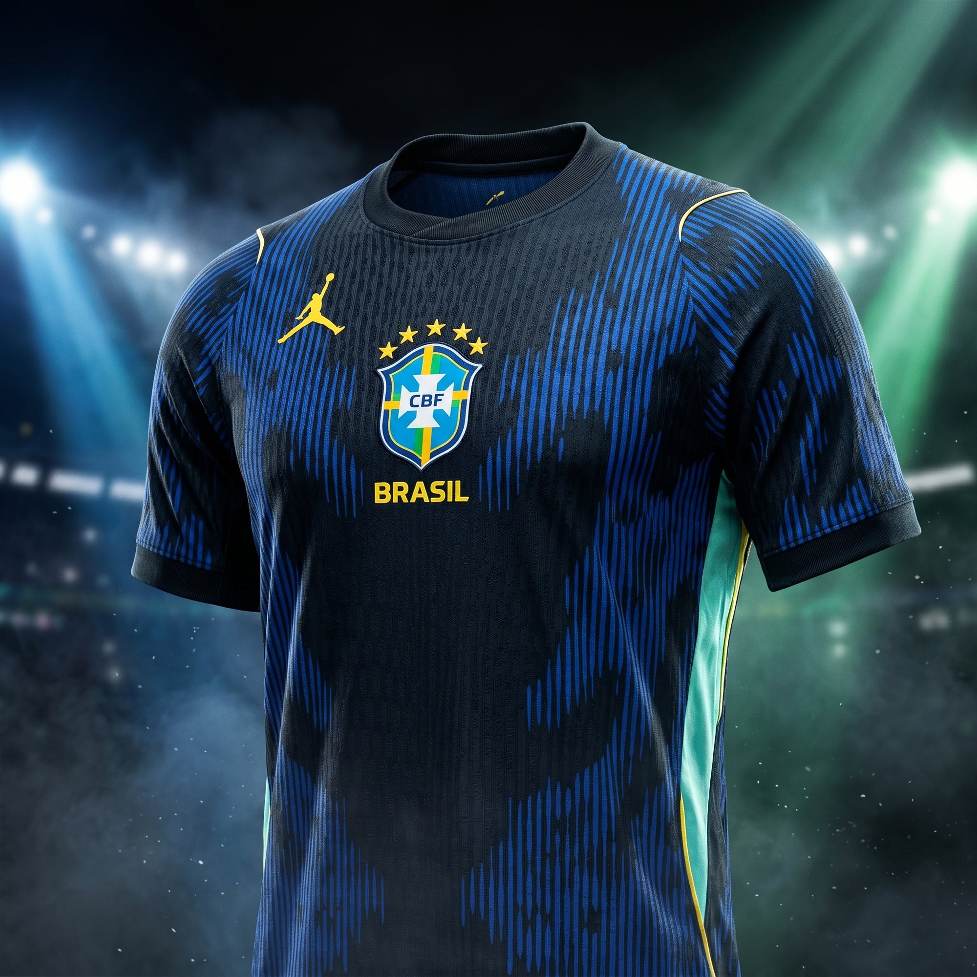 Camisa Brasil 2026 Azul Torcedor Premium – Tecido Leve e Confortável