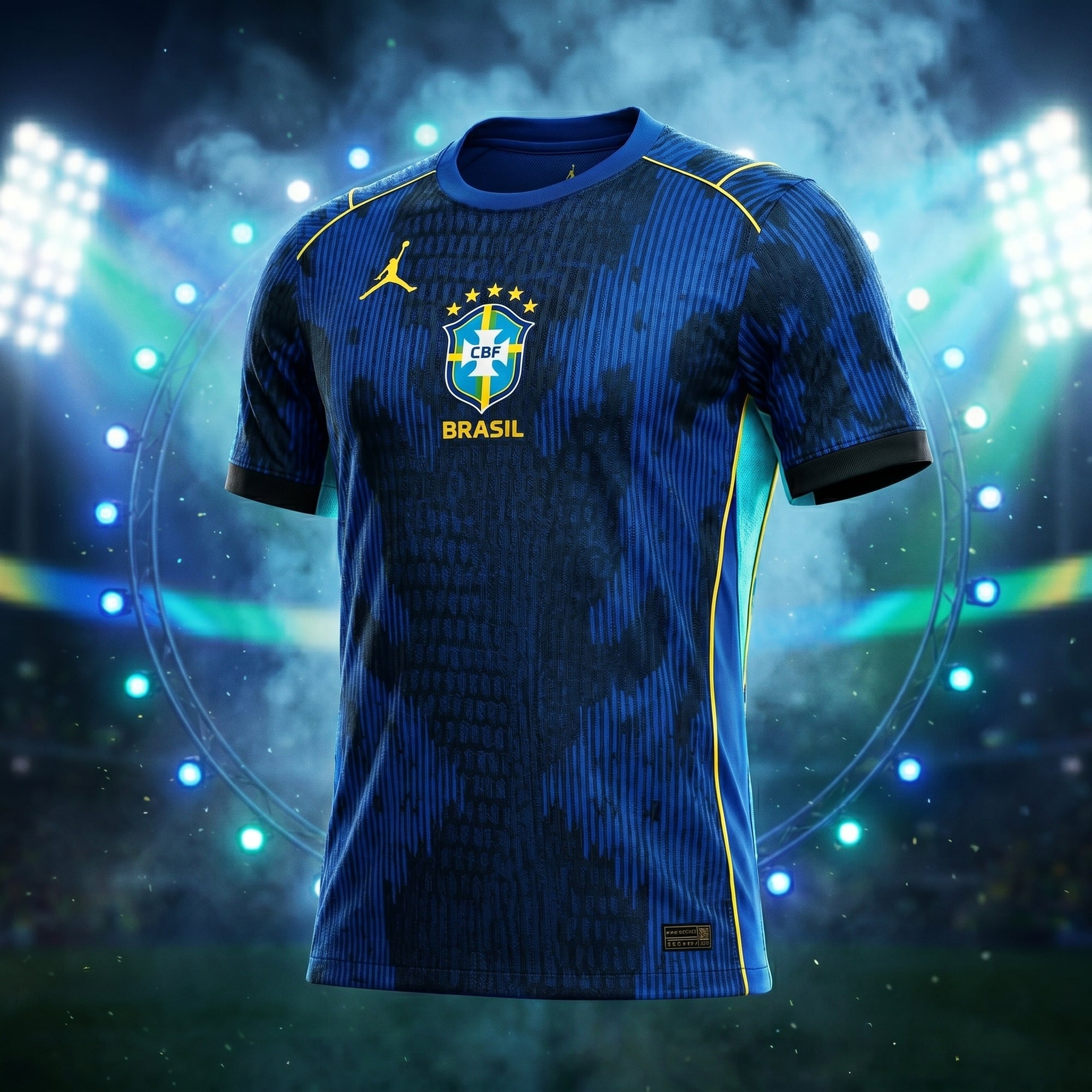 Camisa Brasil 2026 Azul Torcedor Premium – Tecido Leve e Confortável