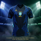 Camisa Brasil 2026 Azul Torcedor Premium – Tecido Leve e Confortável