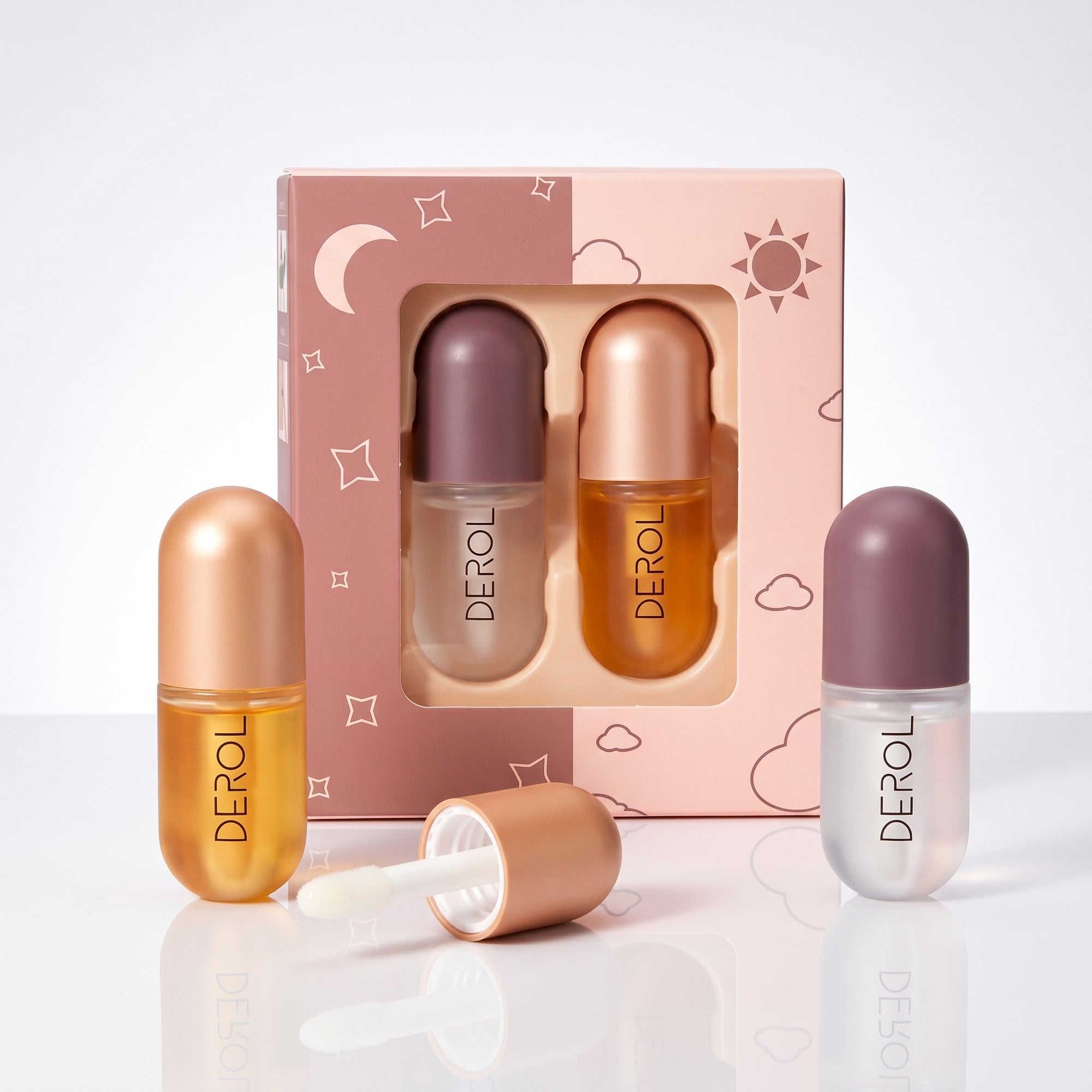 HydraKiss™ Kit Volumizador Labial – Lábios Carnudos, Hidratados e Irresistíveis em 3 Minutos