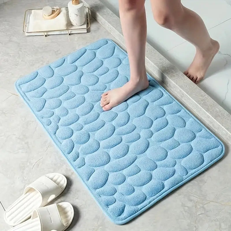 Tapete Antiderrapante para Banheiro – Conforto, Segurança e Sofisticação em um Único Toque!