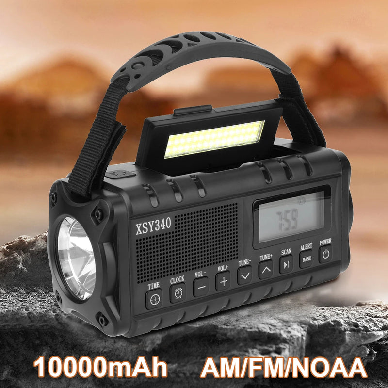 Rádio Portatil amfm de Emergência "VITALCOM PRO" - Sua Conexão Vital em Qualquer Crise