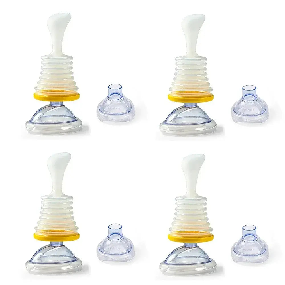 Kit de Primeiros Socorros para RCP + Desengasgador LifVac – Sobrevivência em Emergências