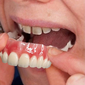 Sorriso Fácil ConfortDent™ 🦷 Prótese de Silicone Ajustável