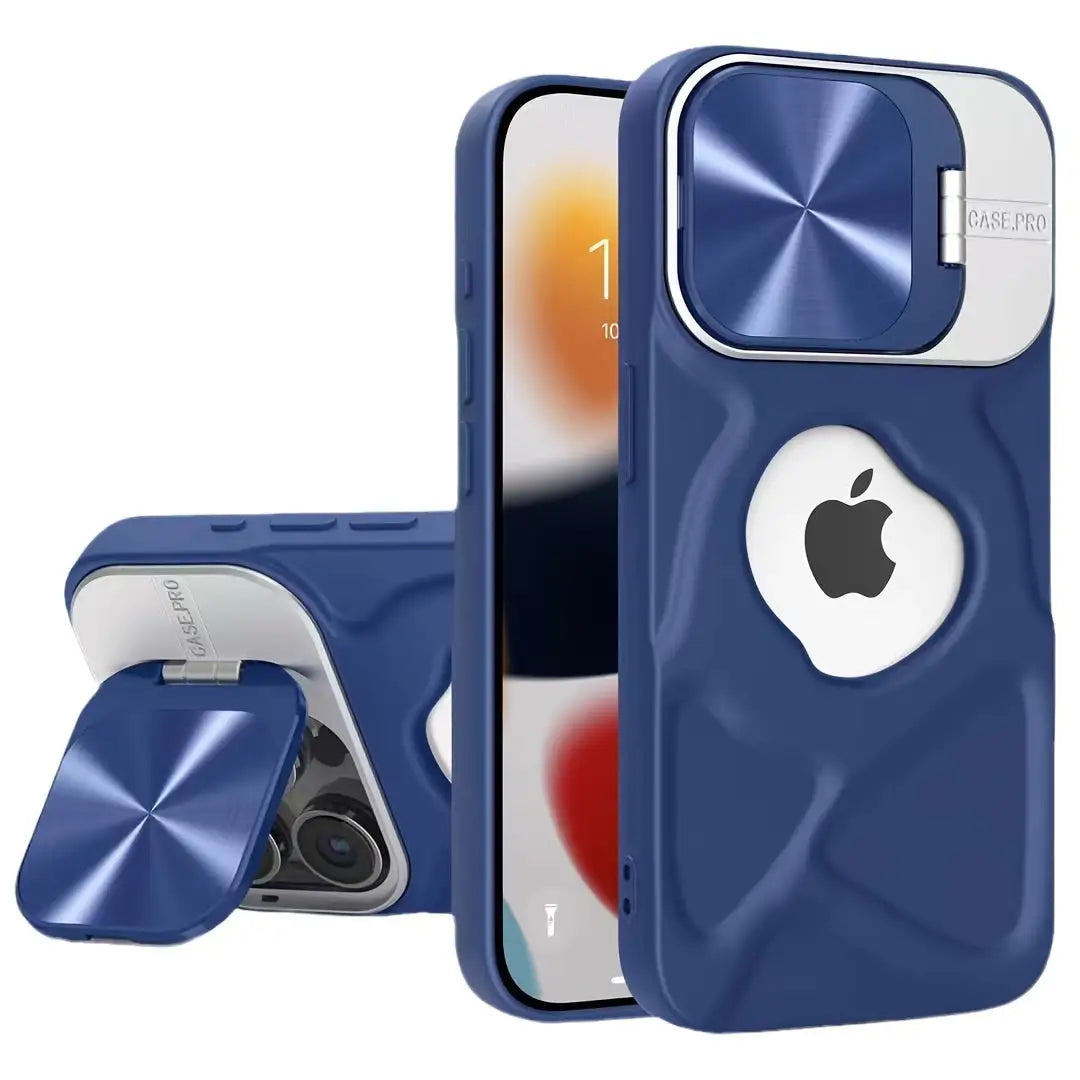 Capa Protetora LensGuard Pro com Suporte para Lente – A Revolução em Proteção e Estilo para Seu iPhone!