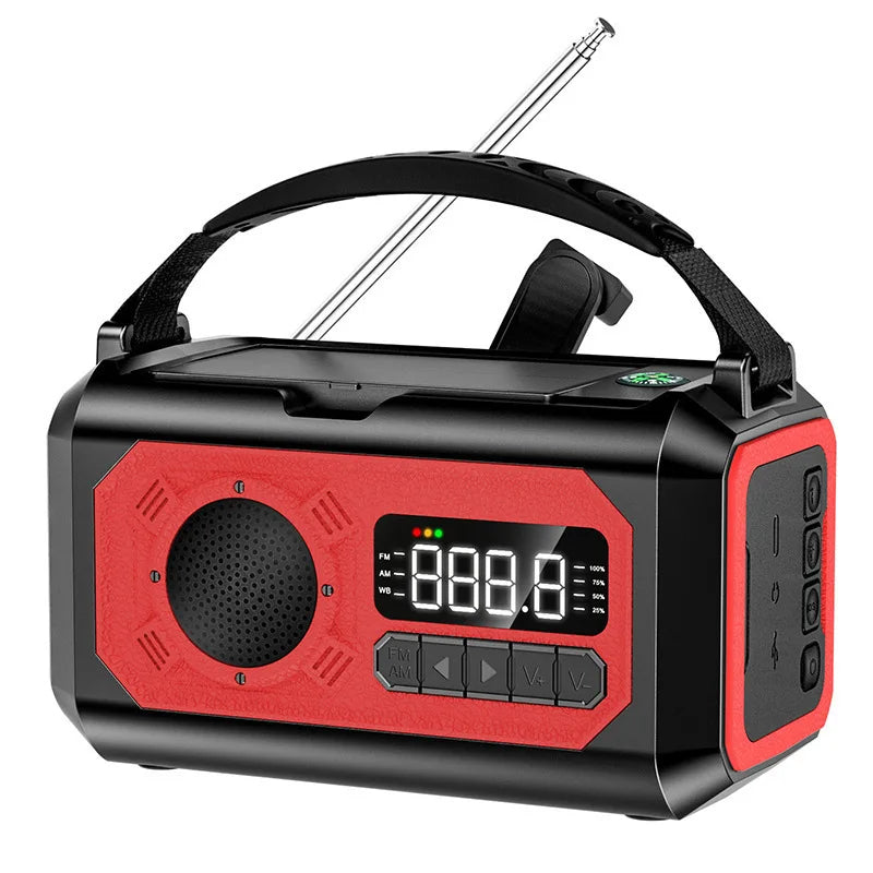 Rádio Portátil Sonyval Pro X2 de Emergência am/fm/NOAA - O Mais Completo Kit de Sobrevivência