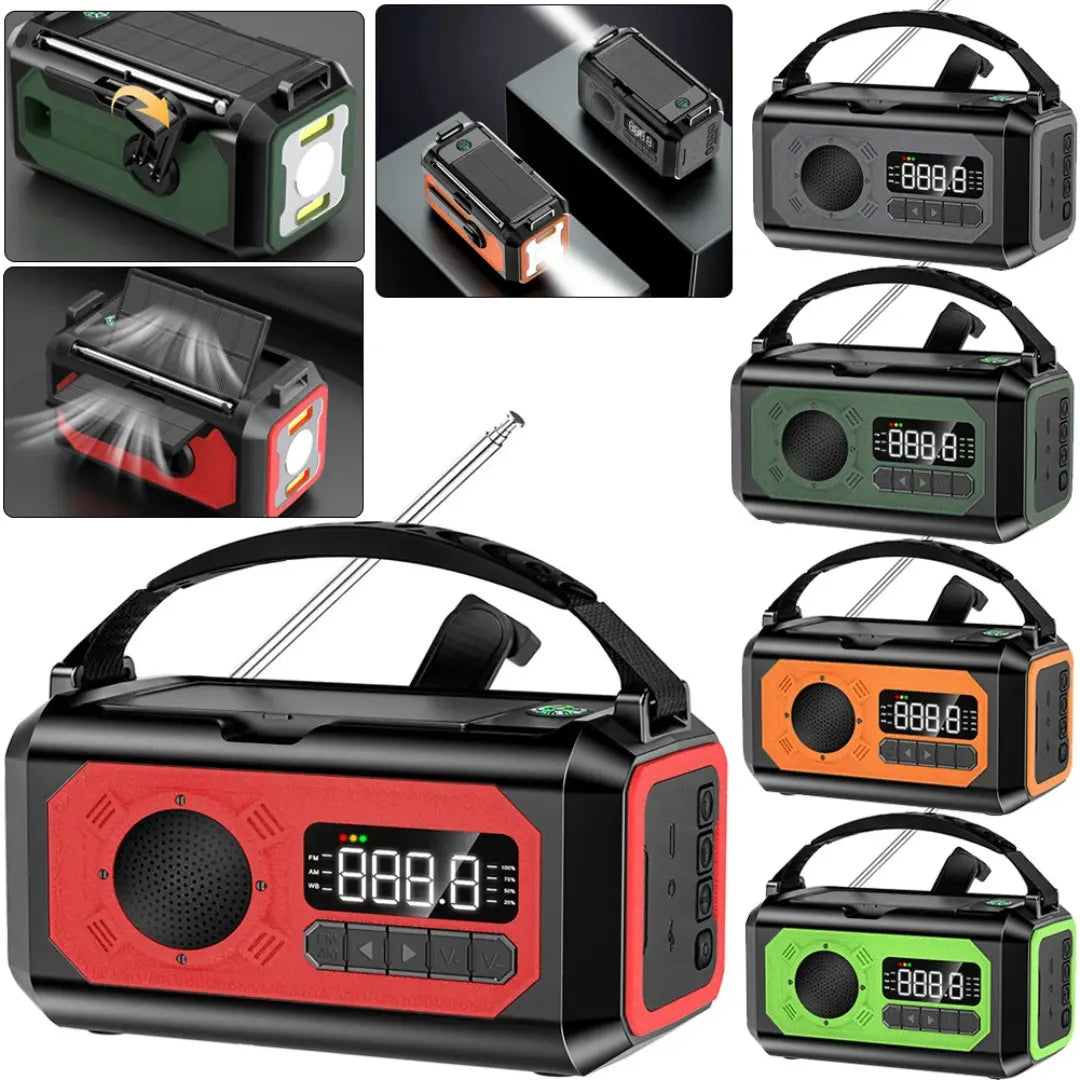 POWERLINK SURVIVAL" – O Rádio Portátil Que Mantém Você Conectado em Qualquer Crise!