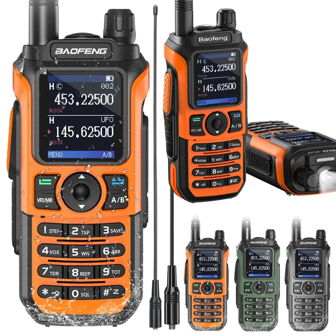 Rádio Amador Baofeng UV-21 Pro V2 - Comunicação em Crise e Sobrevivência