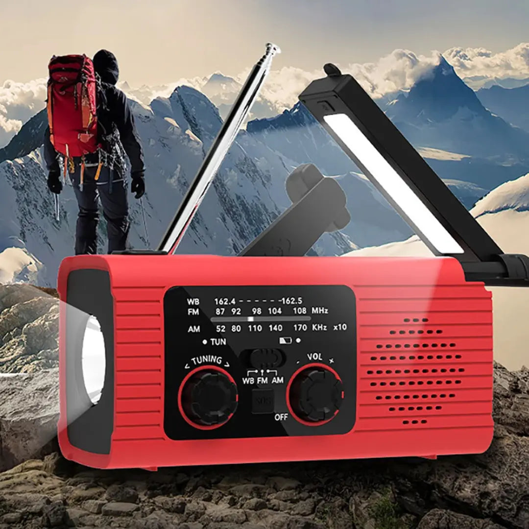 POWERLINK SURVIVAL" – O Rádio Portátil Que Mantém Você Conectado em Qualquer Crise!