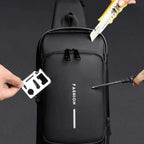 Mochila Maximus Ultra Resistente com Senha USB