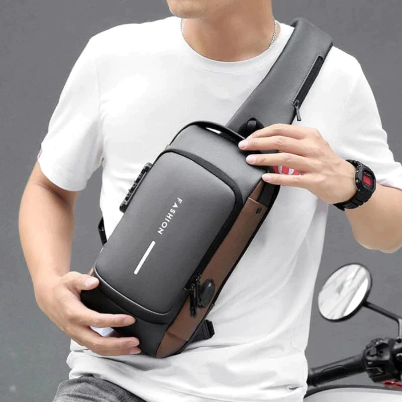 Mochila Maximus Ultra Resistente com Senha USB