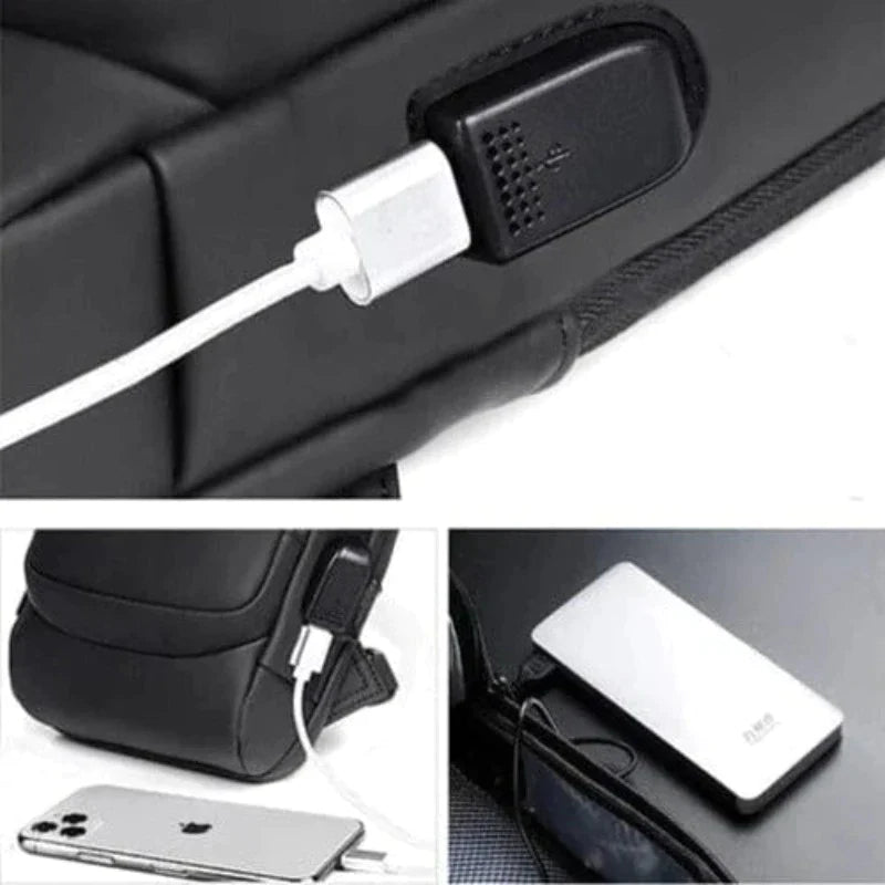 Mochila Maximus Ultra Resistente com Senha USB
