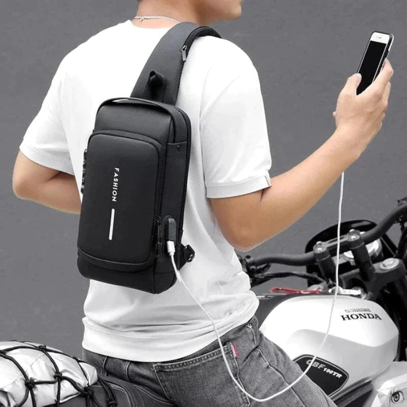 Mochila Maximus Ultra Resistente com Senha USB
