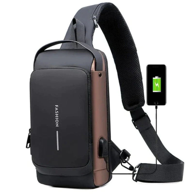 Mochila Maximus Ultra Resistente com Senha USB