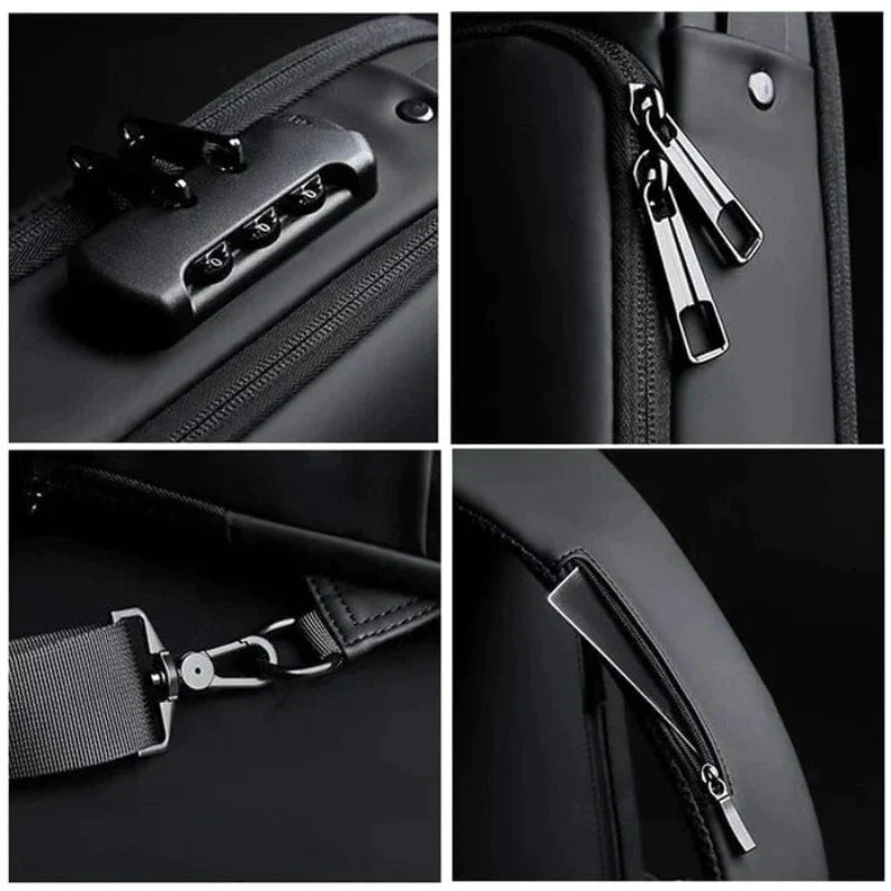 Mochila Maximus Ultra Resistente com Senha USB