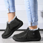 Bota de Inverno Casual Impermeável e Aveludada - WinterBoots