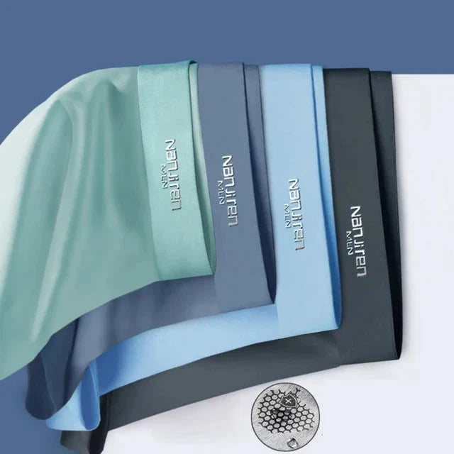 Cueca Boxer de Seda Gelada - Ice Boxer (Compre 5 Leve 10)