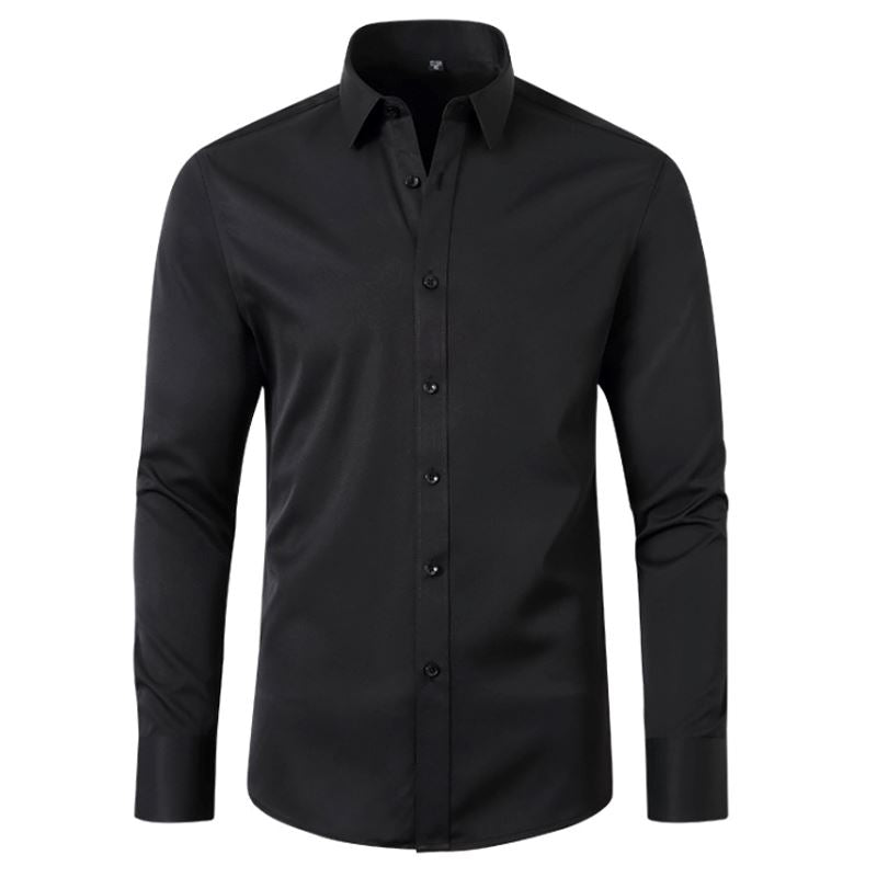 Camisa Flexível Ultra Comfort Tecido Seda Gelo - Não amarrota