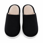 Chinelos de Pelúcia Casa Unissex - Antiderrapantes, Quentes e Macios para Quarto no Inverno (Compre 1 Leve 2 Pares)