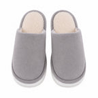 Chinelos de Pelúcia Casa Unissex - Antiderrapantes, Quentes e Macios para Quarto no Inverno (Compre 1 Leve 2 Pares)