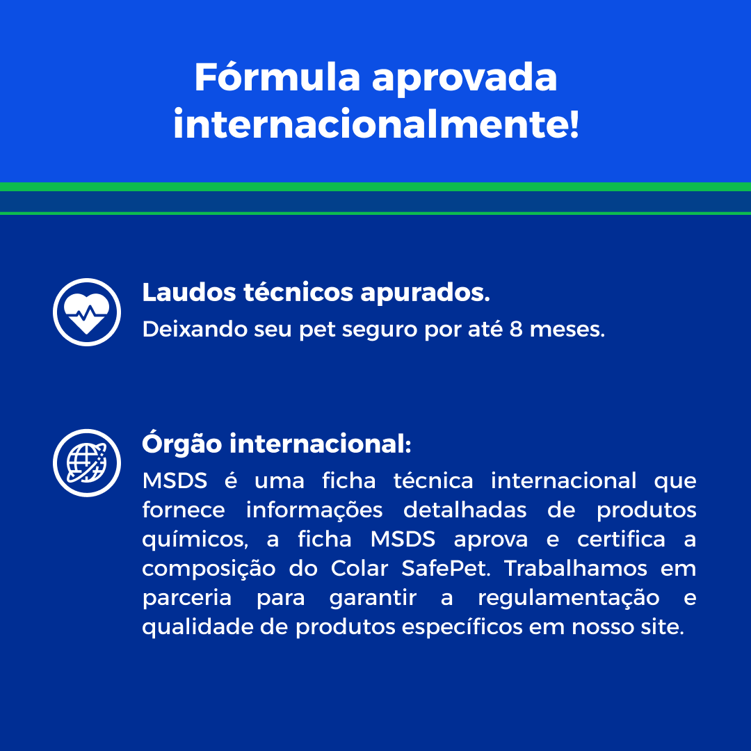 Colar Anti Pulgas e Carrapatos