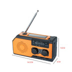 Rádio Portátil amfm de Emergência AlertMax Pro - Sua Segurança em Qualquer Situação de Crise