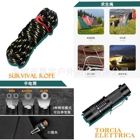 Kit de Sobrevivência Tático IFAK - O Mais Completo para Emergências Extremas