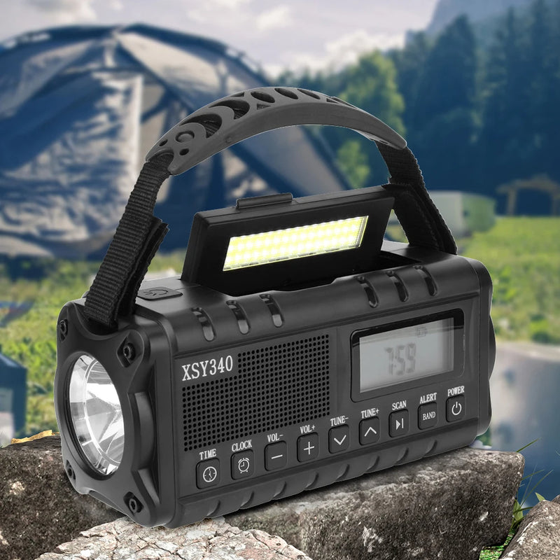 Rádio Portatil amfm de Emergência "VITALCOM PRO" - Sua Conexão Vital em Qualquer Crise