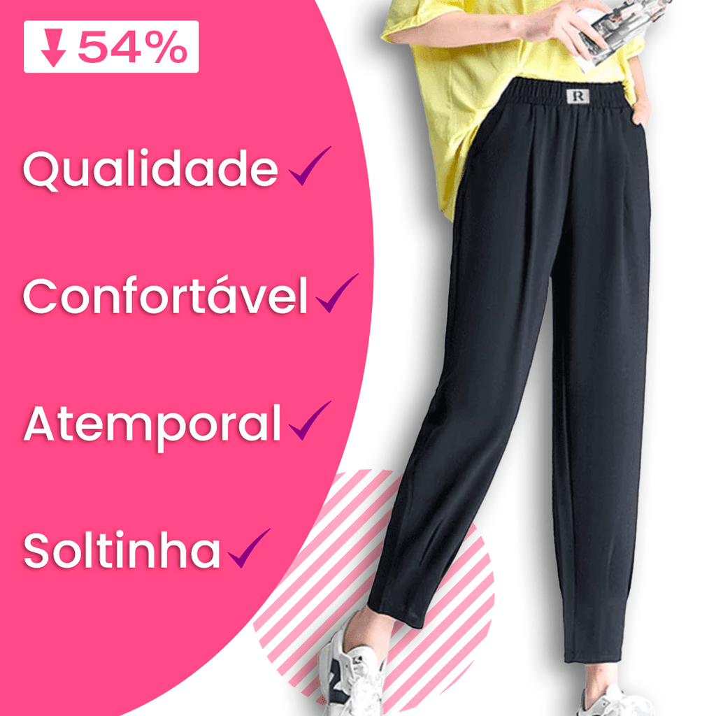 Calça Pantalona - A Mais Soltinha e Fresca