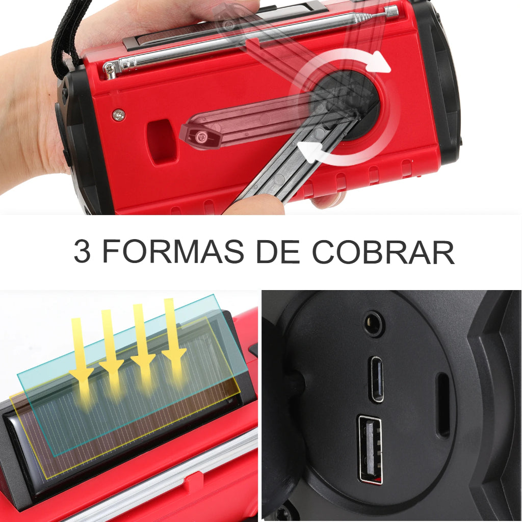 Storm Guard PRO - O Rádio Portátil de Emergência Que Pode Salvar Sua Vida em Situações Críticas!