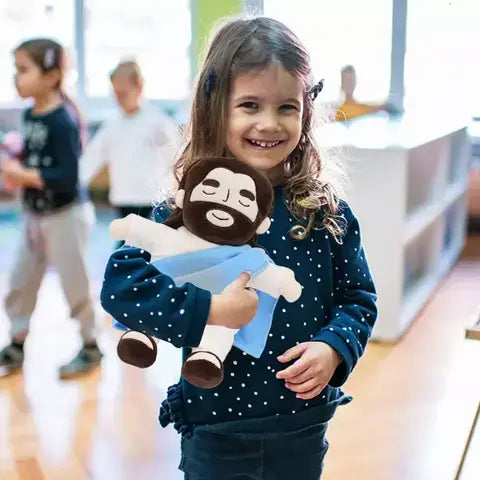 Pelúcia Jesus que Respira Ansiedade - O Único Aconchego que Une Fé e Bem-Estar em Tempos de Ansiedade