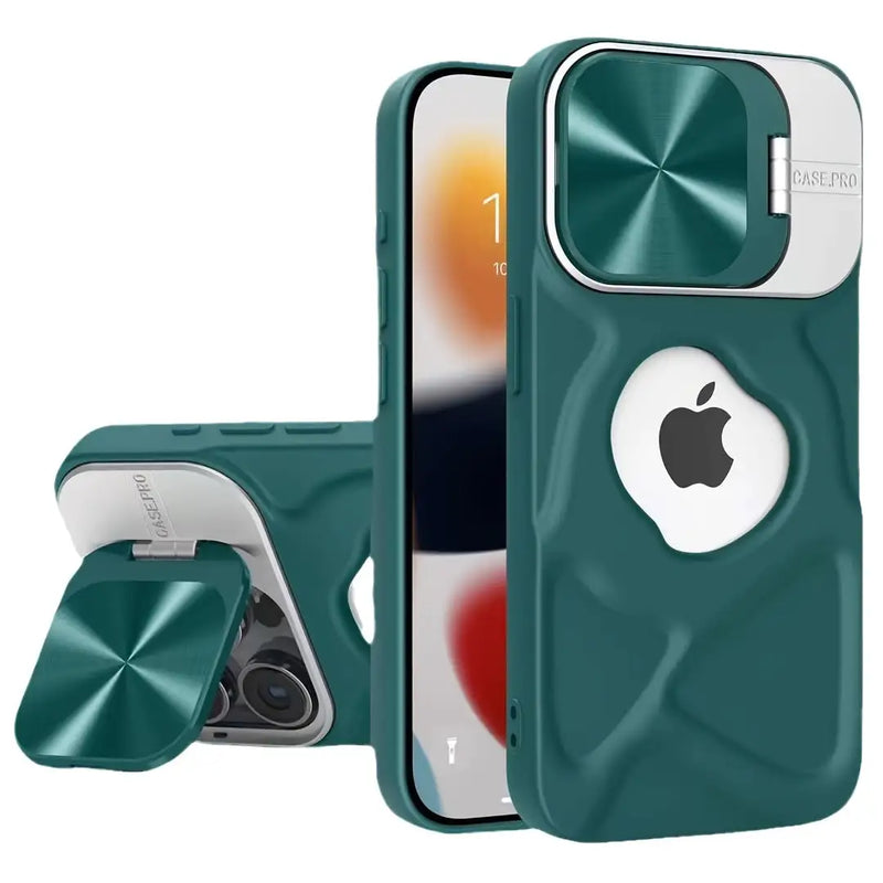 Capa Protetora LensGuard Pro com Suporte para Lente – A Revolução em Proteção e Estilo para Seu iPhone!