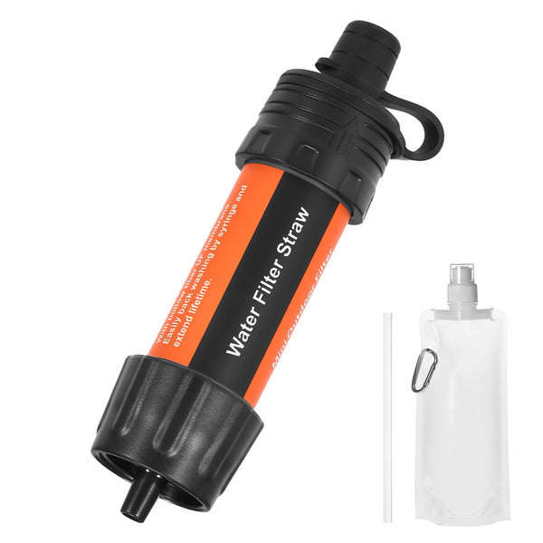 Filtro de Água Portátil 5000L - Água Potável em Qualquer Emergência!