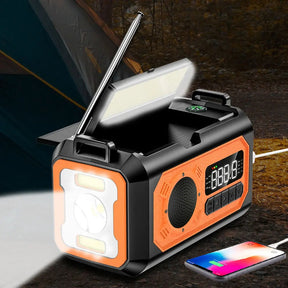 Rádio Portátil Sonyval Pro X2 de Emergência am/fm/NOAA - O Mais Completo Kit de Sobrevivência