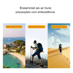 Rádio Portátil Sonyval Pro X2 de Emergência am/fm/NOAA - O Mais Completo Kit de Sobrevivência