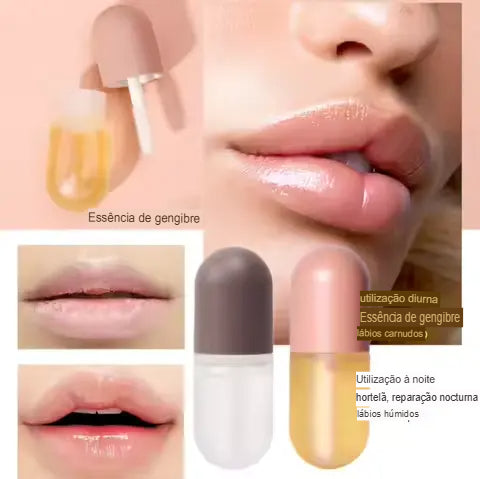 HydraKiss™ Kit Volumizador Labial – Lábios Carnudos, Hidratados e Irresistíveis em 3 Minutos