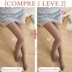 Meia Calça Forrada Translúcida com Aquecimento - Compre 1 Leve 2