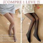 Meia Calça Forrada Translúcida com Aquecimento - Compre 1 Leve 2