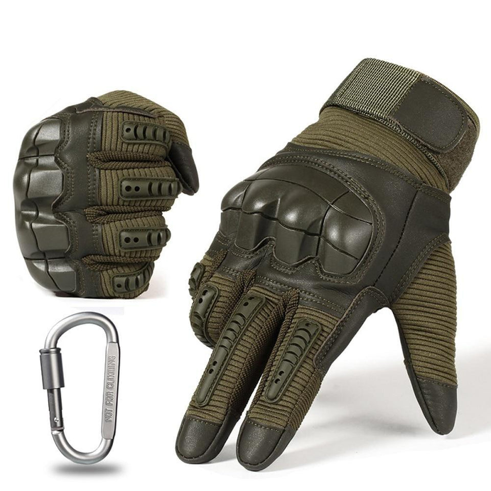 Luvas Táticas Militar Luva de Couro Plutônio