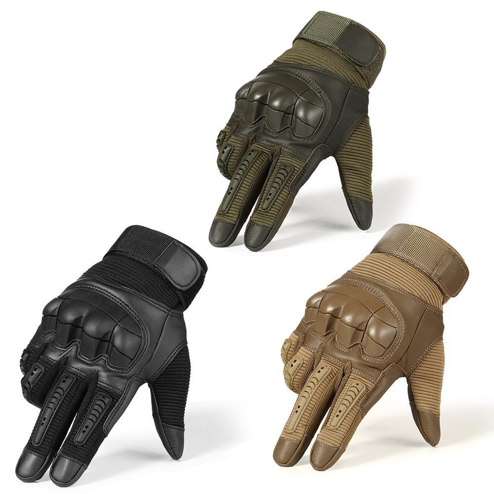 Luvas Táticas Militar Luva de Couro Plutônio