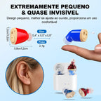 Aparelho Auditivo Recarregável - InvisiHear