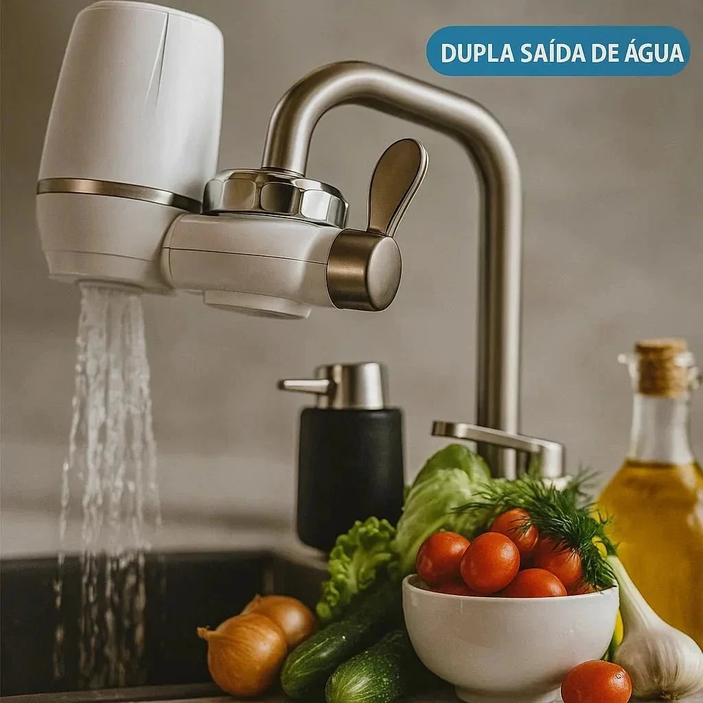 Purificador Filtro de Água para Torneira - AquaShield
