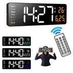 Relogio Digital de Parede Com controle e Led