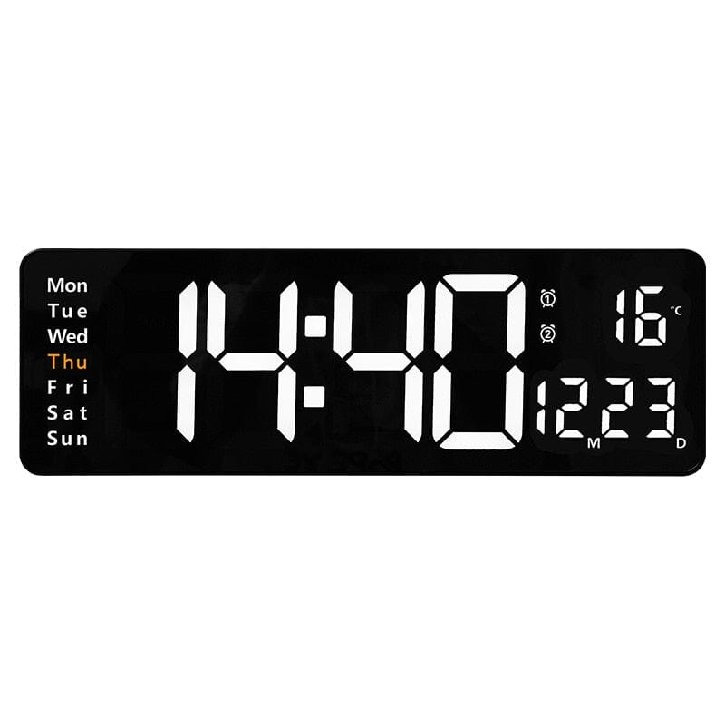 Relogio Digital de Parede Com controle e Led