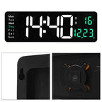 Relogio Digital de Parede Com controle e Led