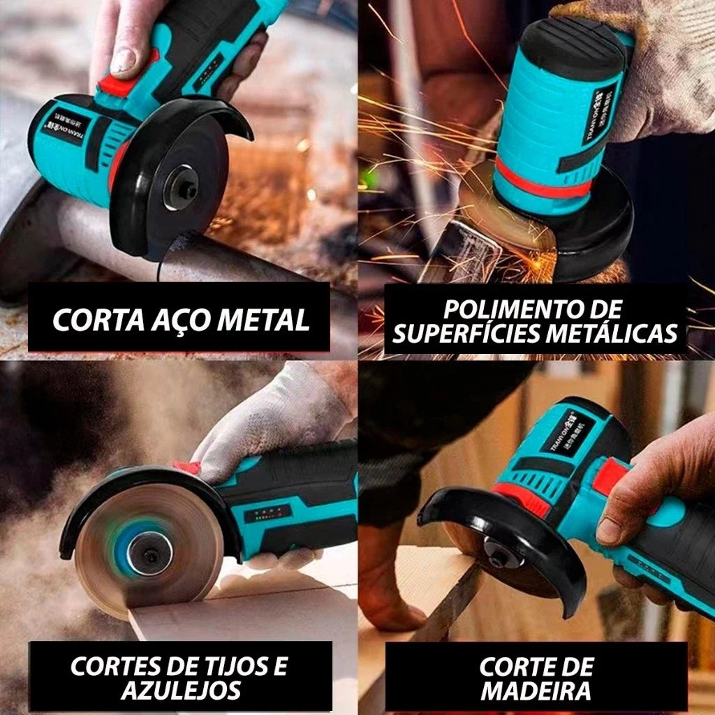 Esmerilhadeira Portátil Recarregável Titanium
